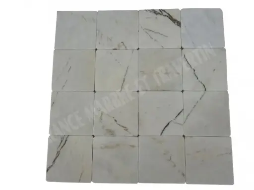 [0663] Marbre Blanc Newyork 20x20 cm 