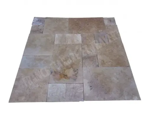 [833] Travertin Walnut Noisette Opus Romain 