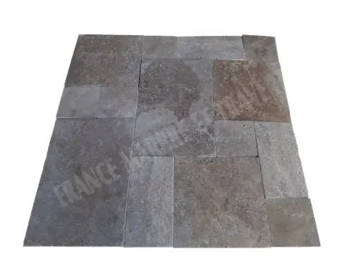 [831] Travertin Walnut Noisette Big Opus Romain 