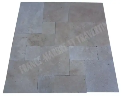 [2608] Travertin Beige Clair Big Opus Romain 