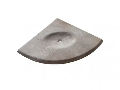 Travertin Porte Savon Beige 20x20 cm