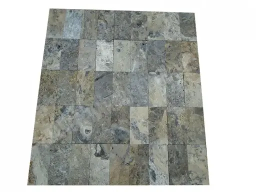 [392] Travertin Silver 7,5x15 cm 