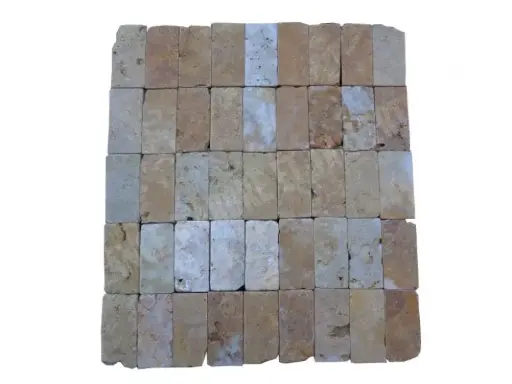 [2267] Travertin Jaune 7,5x15 cm 