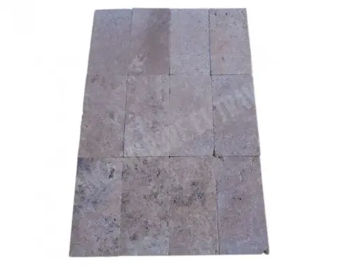 Travertin Walnut Noisette 20x40 cm 