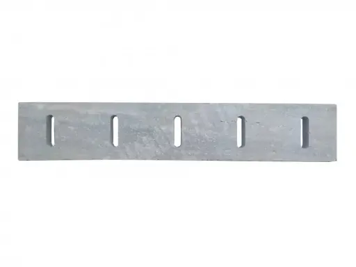 [1278] Travertin Silver Grille Rainure 9x50 cm 