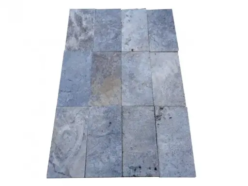 Travertin Silver 20x40 cm 