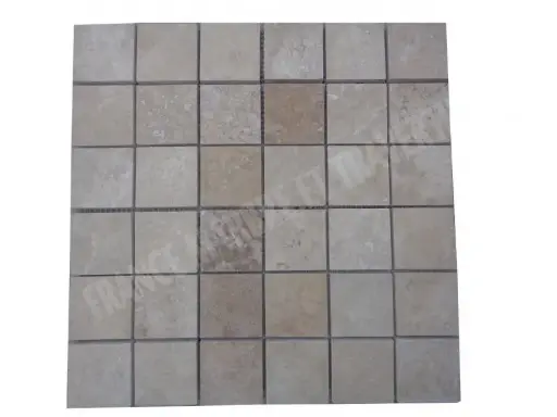 [2844] Travertin Beige Mosaique 4,8x4,8 cm 