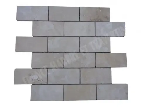[2843] Travertin Beige Mosaique 4,8x10 cm 