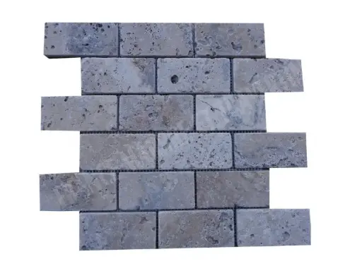 [1825] Travertin Philadelphia Mosaïque 4,8x10 cm 