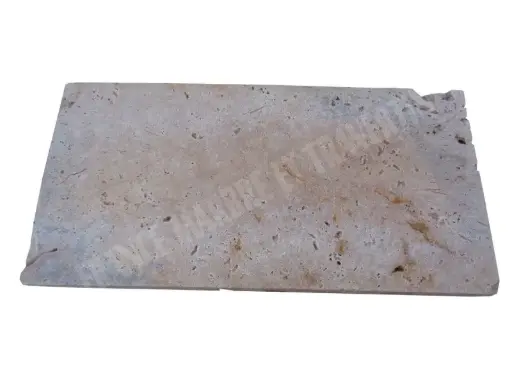 [2381] Travertin Beige Nuancé Margelle de Piscine