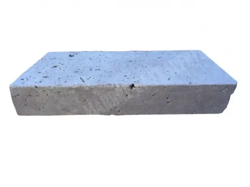 Travertin Beige Nuancé Margelle de Piscine