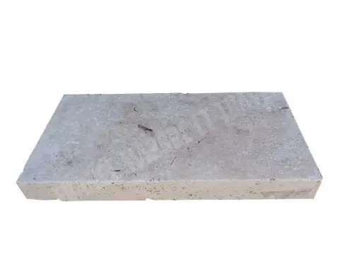 Travertin Beige Nuancé Margelle de Piscine