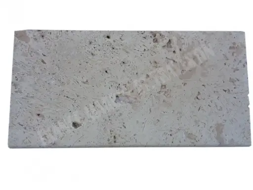 Travertin Beige Nuancé Margelle de Piscine